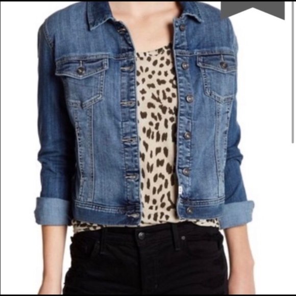 Melrose and Market Jackets & Blazers - Melrose and Market stretch denim jacket, Sz LP